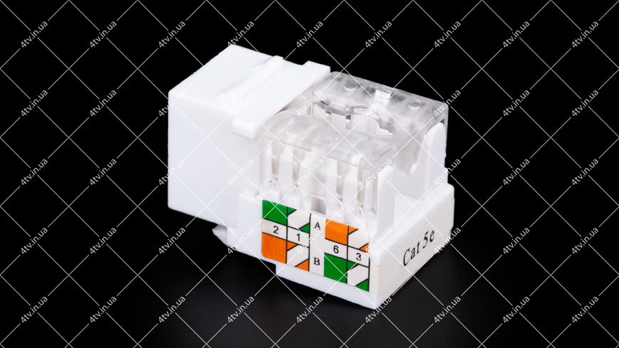 Модуль RJ-45 Keystone CAT5e із заглушкою 42890 фото