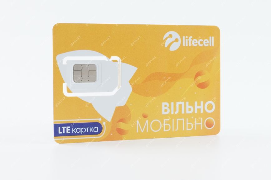 Стартовий пакет lifecell універсальний MultiSim 43168 фото