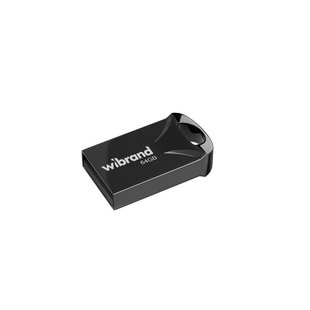 Накопичувач Wibrand Hawk 64Gb Black USB 2.0 (WI2.0/HA64M1B) 50838 фото