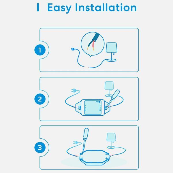 Розумне Wi-Fi реле Smart Meross MSS710HK-(UN) 00-00077640 фото