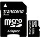 Карта пам&#39;яті microSDHC UHS-I Transcend 16GB class 10 adapter SD (TS16GUSDU1) 48678 фото 1