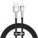 Кабель Baseus Cafule Series Metal Data Cable USB to IP 2.4A 1m Black 00-00077897 фото 1