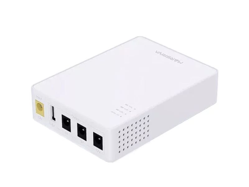 Power Bank MARSRIVA KP3 Mini UPS 3 x DC-out 12V; 9V; 5V, (10000mA) 47742 фото