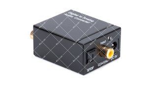 Конвертер цифрового звуку з оптики аналог 3.5мм DC-5V 43523 фото
