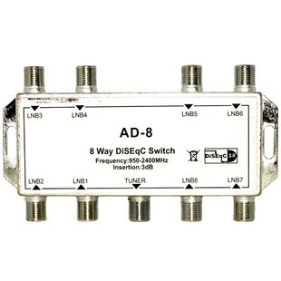 DiSEqC 8х1 Alphabox AD-8 Акція! 40760 фото