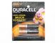 Батарейка Duracell LR03/MN2400 AAA 2шт блістер 27705 фото 2