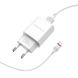 Адаптер мережевий BOROFONE BA20A + single port charger set (Micro) White 51342 фото 3