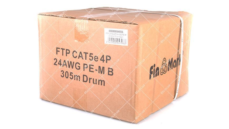 Кабель витая пара FTP FinMark наружная с тросом 305 метров 40185 фото