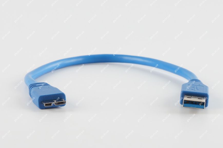 Кабель USB 3.0 A micro USB B 0.3 метра 50993 фото