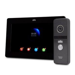 Комплект видеодомофона Atis AD-770FHD/T-B Kit box черный 48205 фото