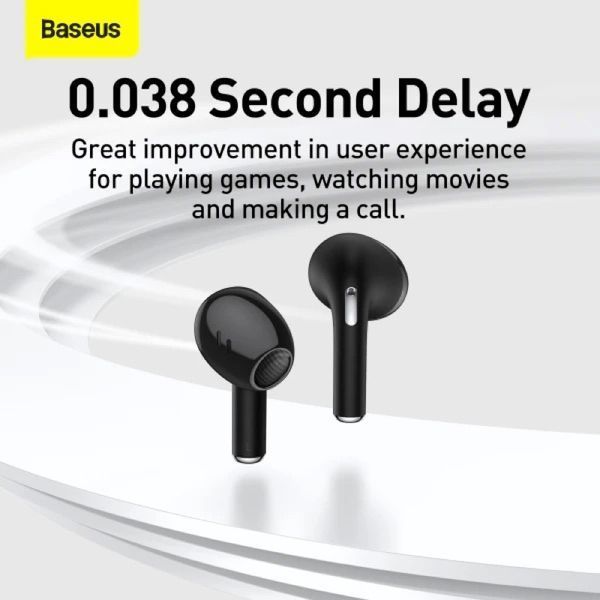 Бездротові навушники Baseus True Wireless Earphones Bowie E8 Black 00-00078253 фото