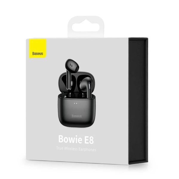 Бездротові навушники Baseus True Wireless Earphones Bowie E8 Black 00-00078253 фото