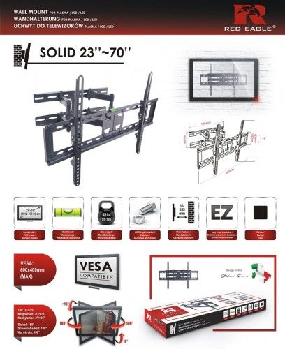 Кронштейн для телевізора Red Eagle AX Solid 23-70 27680 фото