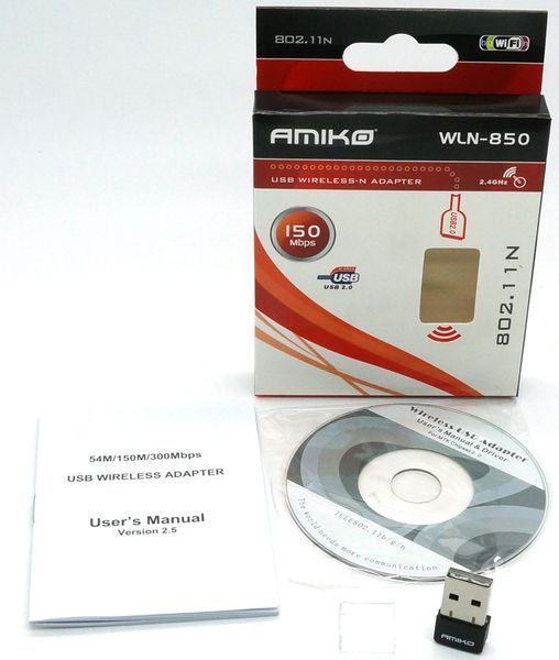 USB Wi-Fi адаптер Amiko WLN-850 RT5370 26565 фото