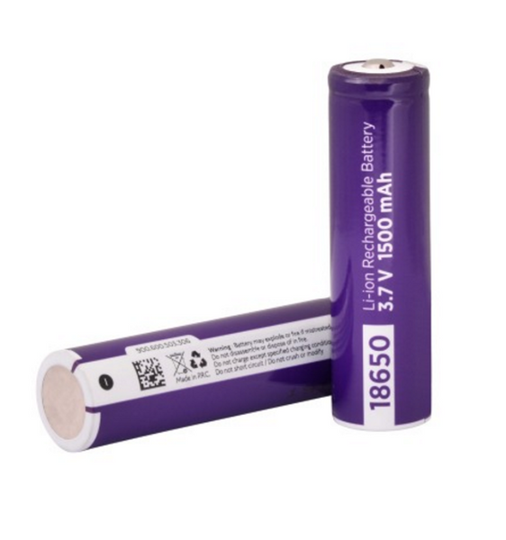 Акумулятор Li-ion Power-Xtra 18650 1500mAh 3.7V Violet 47749 фото