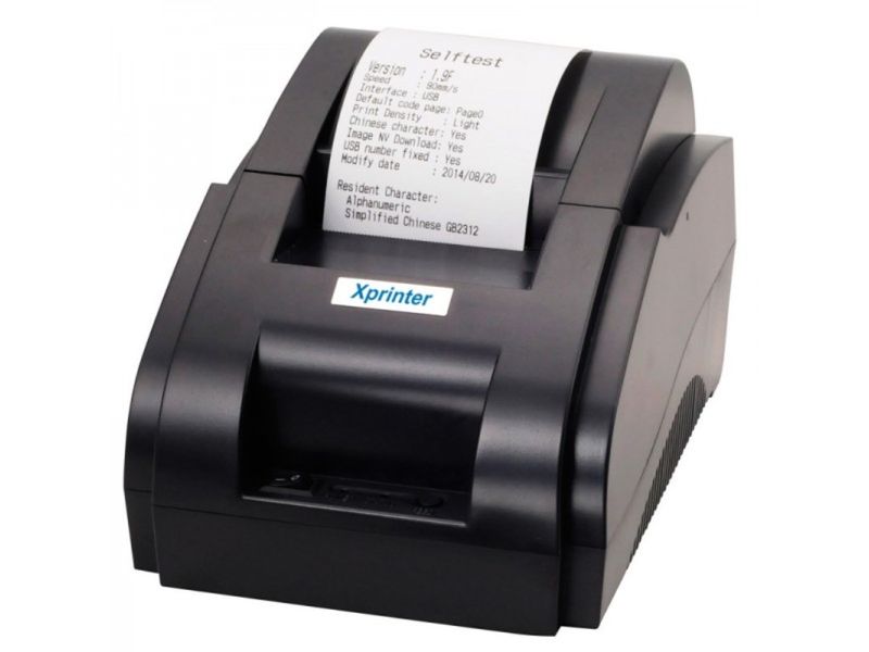 Термопринтер Xprinter XP-58IIH для друку чеків 49961 фото