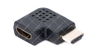 Переходник боковой HDMI гнездо F - HDMI штекер M 90&deg; правый 27569 фото