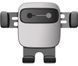 Держатель для телефона Baseus Cube Gravity Air type Silver автомобильный 46057 фото 3