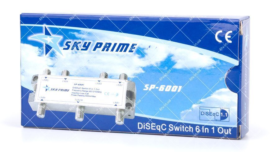 DiSEqC 1х1 SkyPrime SP-6001 внутрішній 1.1 41676 фото