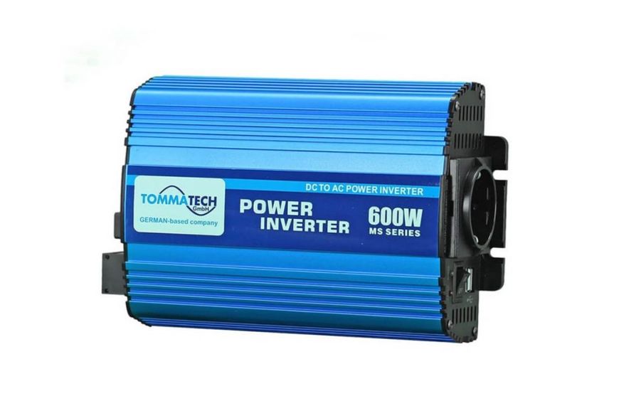 Інвертор з 12V до 220V Tommatech MS-600 600W 47686 фото