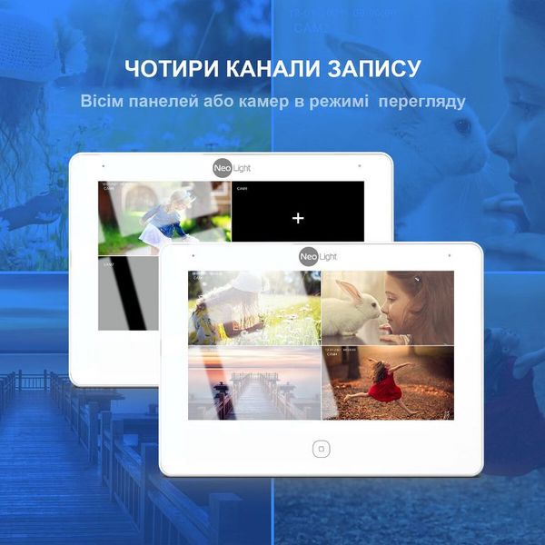 Комплект відеоспостереження NeoLight NeoKIT IP Pro WF 7 48334 фото