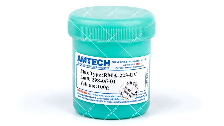 Паста паяльна для BGA AMTECH RMA-223-UV 100 г 41480 фото