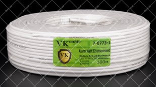 Кабель сигнальний VKcable 6x0.22 CCA 100 метрів 40505 фото