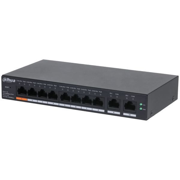 POE коммутатор Dahua DH-CS4010-8ET-60 00-00076945 фото