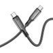 Кабель Hoco S51 Type-C - Type-C 1.2 метра 100W black 49617 фото 3