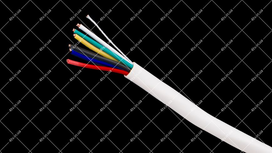 Кабель сигнальний VKcable 6x0.22 CCA 100 метрів 40505 фото