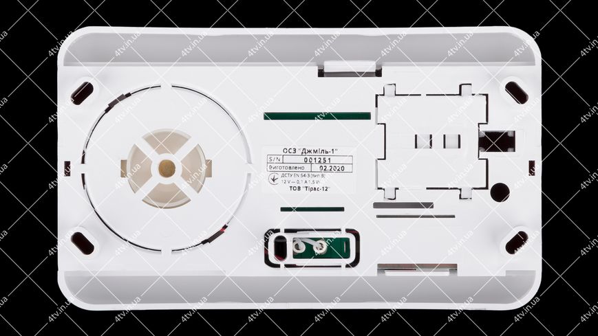 Світлозвуковий оповіщувач Тирас Tiras ОСЗ "Джміль-1" 12V 43298 фото