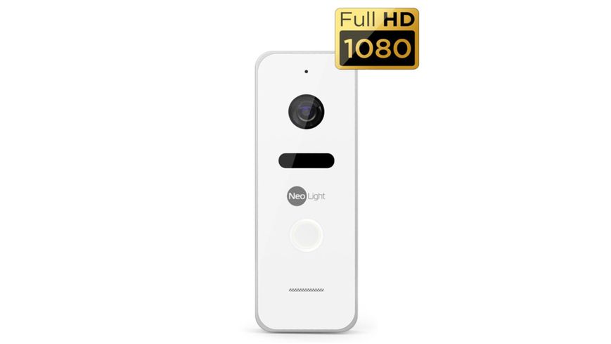 Комплект відеодомофону Neolight NeoKIT HD Pro White 43694 фото