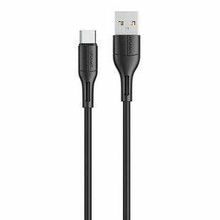 Кабель Usams US-SJ501 U68 USB TYPE-C 2A 1 метр white 50678 фото