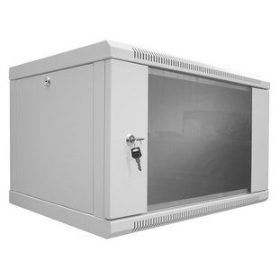 Шафа серверна SteelNet 6U 600 x 350 для мережевого обладнання 49771 фото