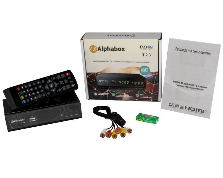 Alphabox T23 DVB-T2 40052 фото