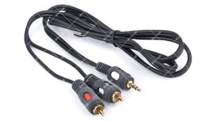 Кабель 2RCA-3.5мм Jack Audio 1.2 метра якість 25544 фото