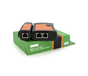 Тестер кабельний RJ-45+RJ-11 Voltronic BS-468 50367 фото