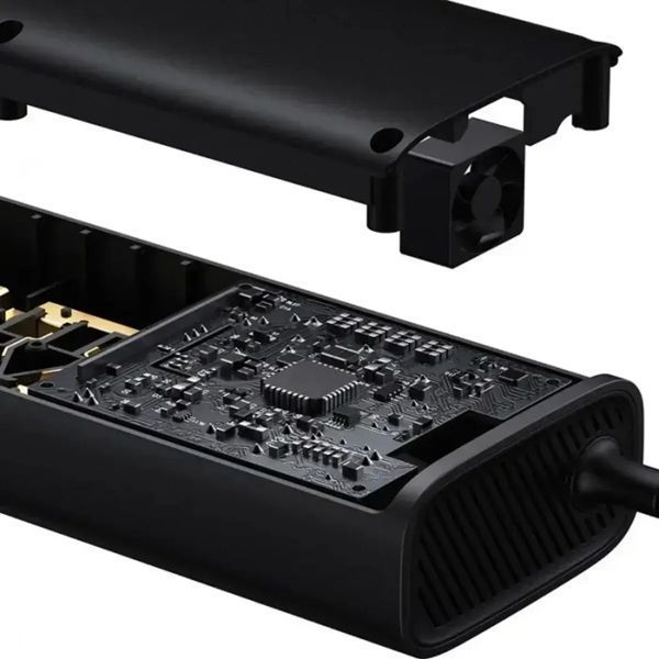 Автомобільний інвертор Baseus In-car Inverter 150W (220V CN/EU) Black 00-00078312 фото