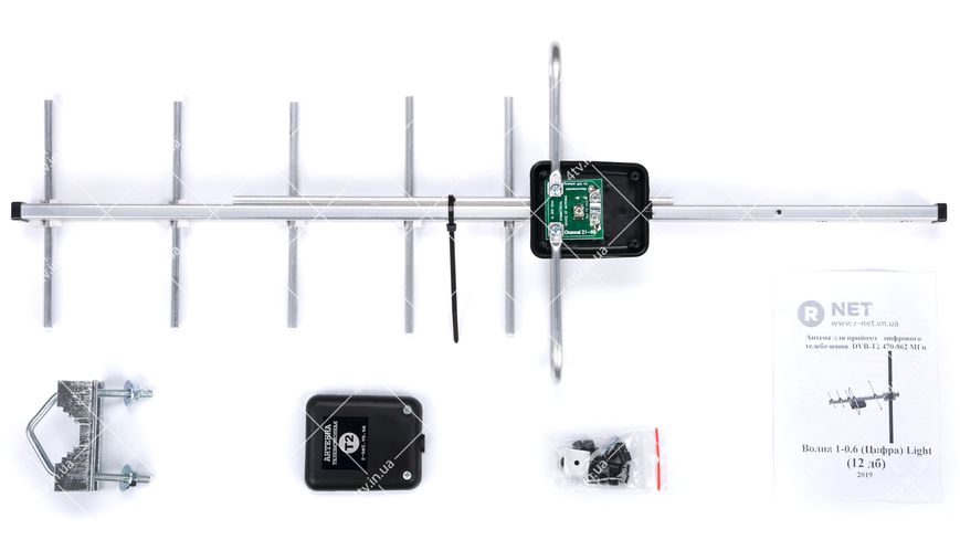 Т2 антена Цифра 1-0.6 Light 0.6 м зовнішня 41914 фото