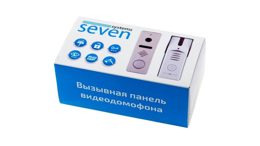 Виклична панель SEVEN CP-7504F RFID біла 44401 фото