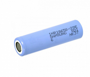 Аккумулятор Li-ion Samsung INR18650-29E 18650 2900mAh 4.2/3.65/2.5V Blue 47566 фото