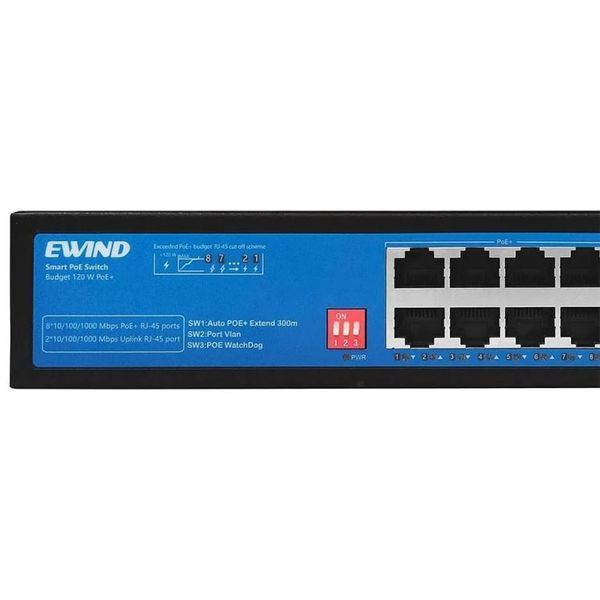 POE коммутатор Ewind EW-S1910G-AP 51051 фото
