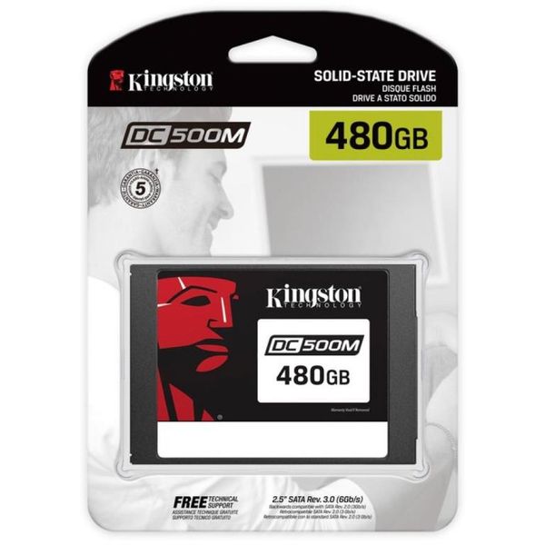 SSD накопичувач Kingston 2.5" 480GB (SEDC500M/480G) 45875 фото