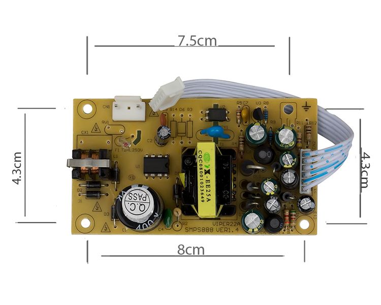 Блок живлення до ресиверів 4050/4100c SMPS888 Ver 1.4 27178 фото