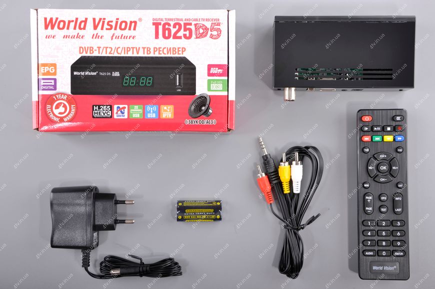 World Vision T625D5 DVB-T2 46368 фото