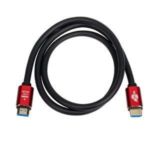 Кабель HDMI-HDMI ATcom v.2.0 Red/Gold 2 метра 46042 фото