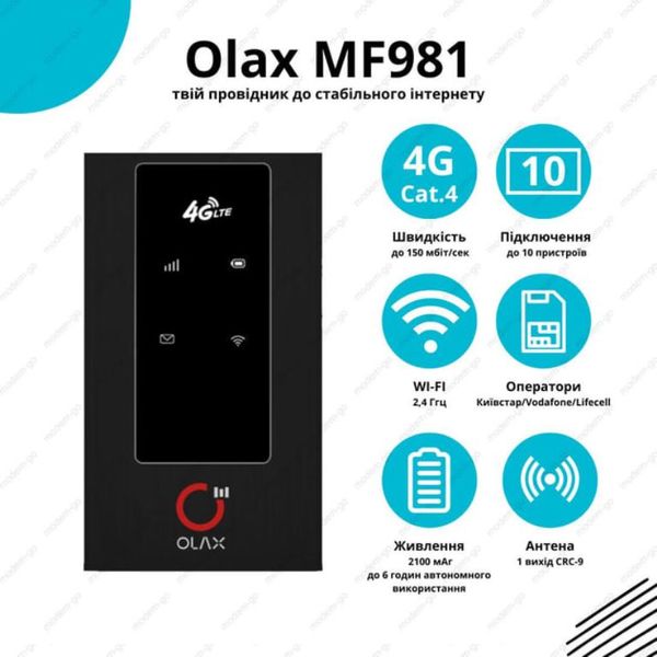 Olax MF981 4G LTE 51001 фото