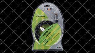 Кабель HDMI-HDMI плоский v.1.3 &Oslash;7.3 1.5 метра блистер 42894 фото