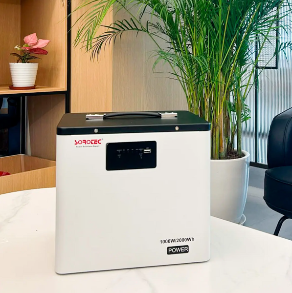 SOROTEC REVO MP 1,0KW / 2,0KWh чиста синусоїда LiFePO4 3,2В 628Аг (2000Wh) Power station 00-00079449 фото