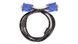 Кабель VGA-VGA DE-15HD 2 ферити 1.5 метра YT-VGA(M)/(M)3+2-1.5m 40527 фото 2
